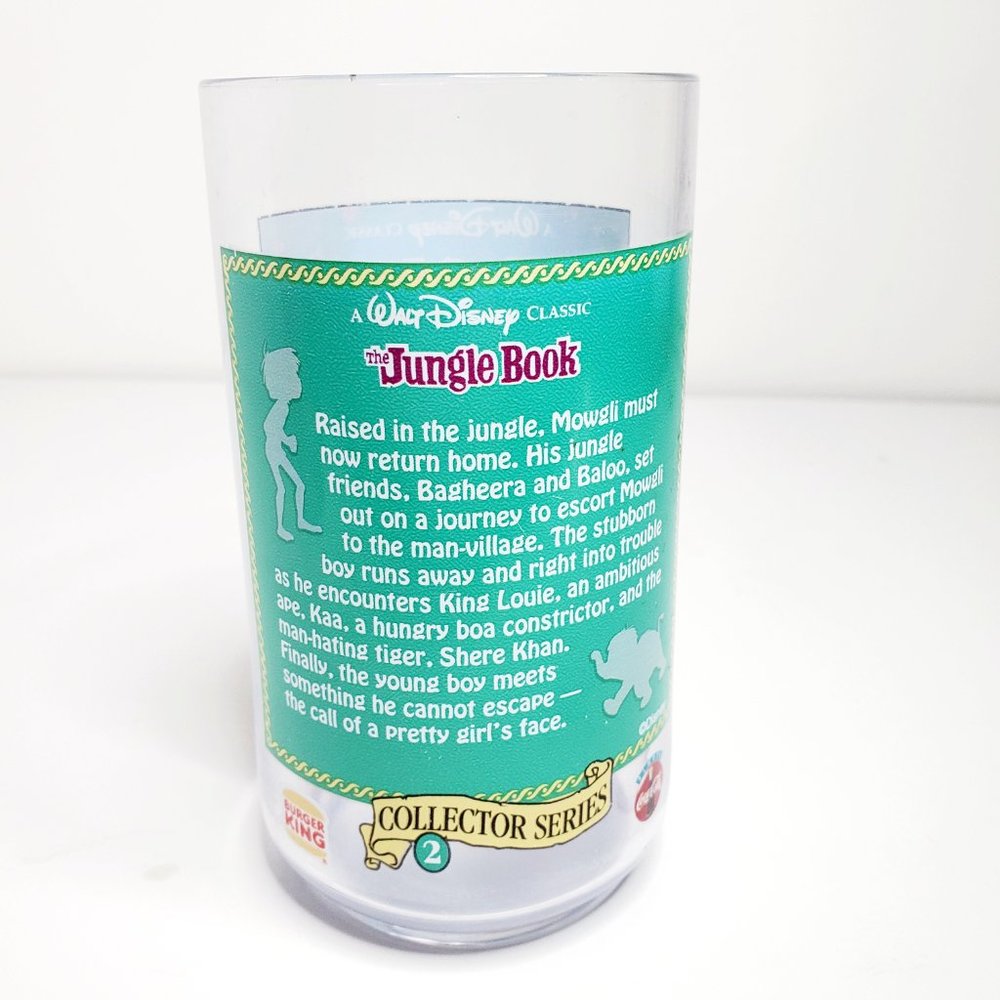 Pair of 1990s Walt Disney Burger King Collector Series Jungle Book/Lion King - Picture 3 of 11